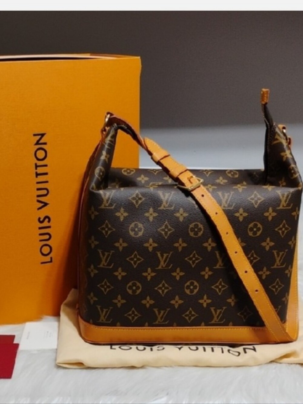 FIRM PRICE! LIKE NEW Louis Vuitton Monogram Sharon Stone Vanity Star Bag/DB/Box
